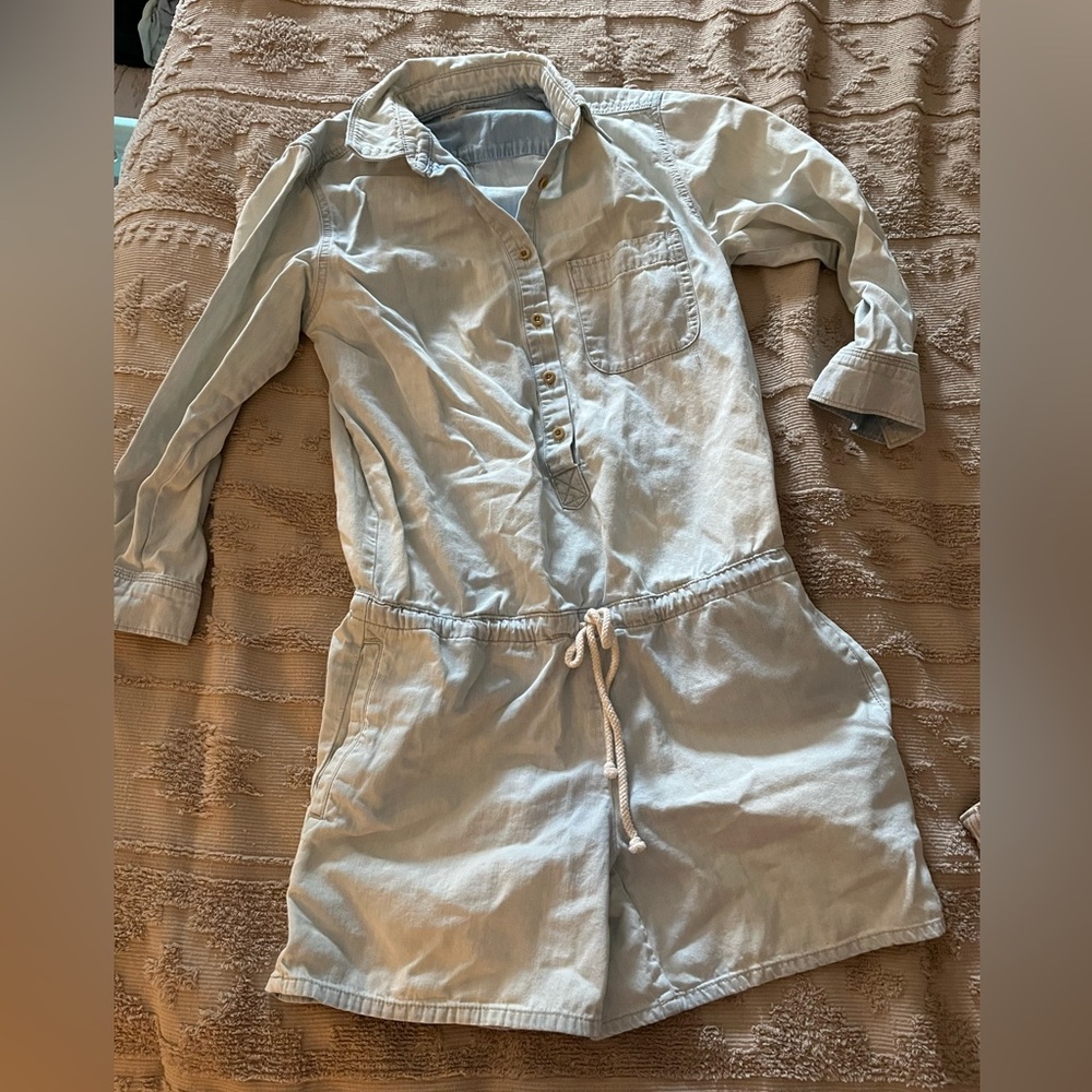 Madewell Light Blue Jumpsuit